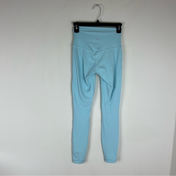 Lululemon Align High Rise CYAN BLUE Leggings Size 4 B3 - Picture 6 of 8
